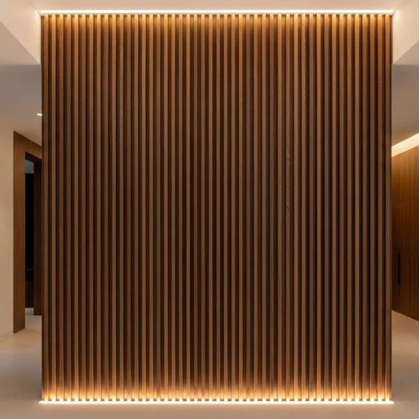 Flexibles Akustik Lamellenpanel – 270 × 110 cm