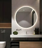 Miroir LED rond pour décoration murale