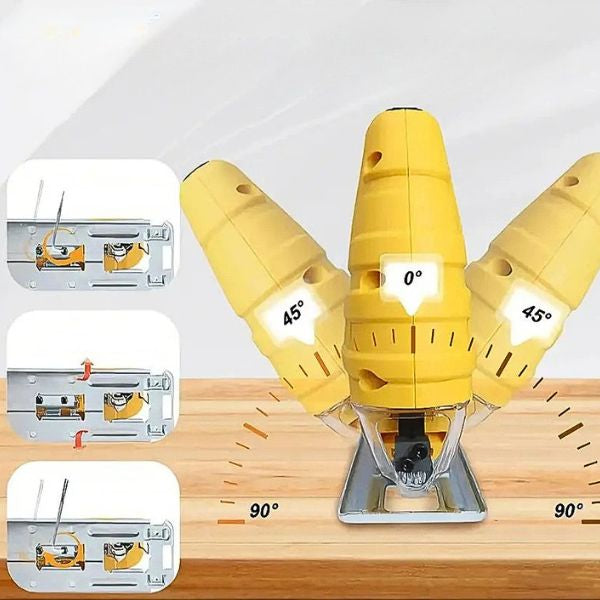 Scie sauteuse de précision pour panneaux muraux et bois