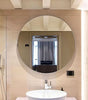 Miroir LED rond pour décoration murale